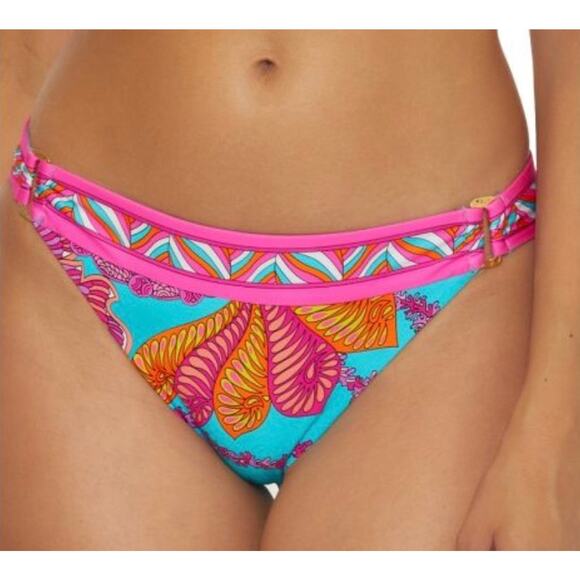 Trina Turk Meilani Ring Side Hipster Bikini Bottom 14 NWT - Picture 1 of 3